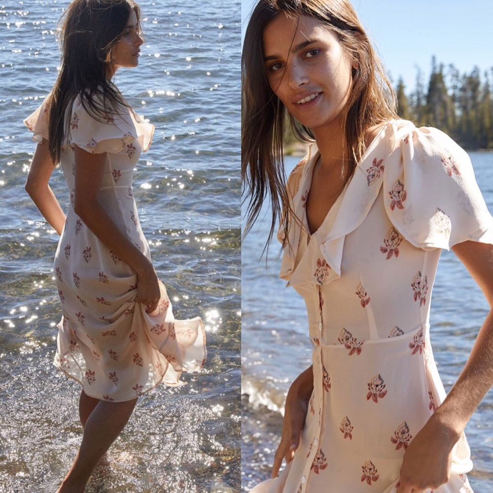 The Daisy Dress - Begonia Leaf